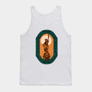 liberty statue vintage Tank Top